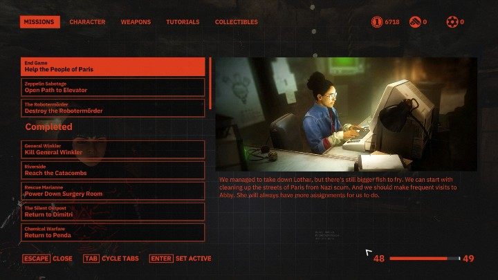 Wolfenstein Youngblood mission 1