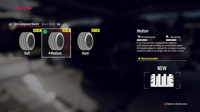 DiRT Rally 2.0 - меняйте шины перед гонками