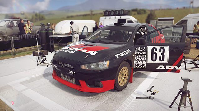 dirt rally top auto start 6
