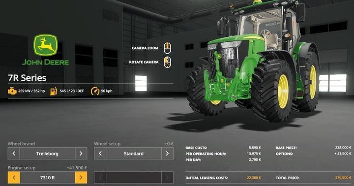 Farming Simulator 2019 - John Deere 7R