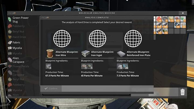 satisfactory открытия