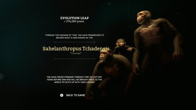 Ancestors Species Change