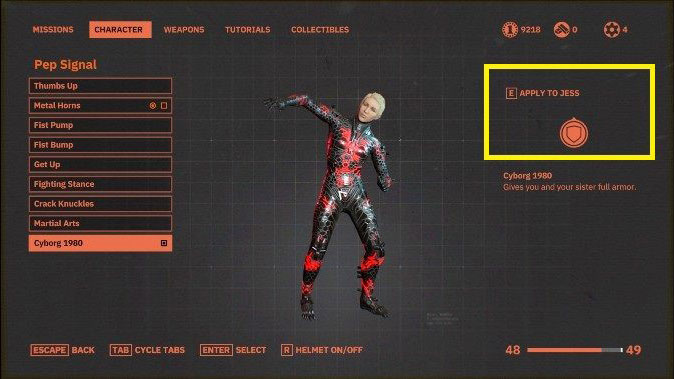 Wolfenstein Youngblood pep signal 4