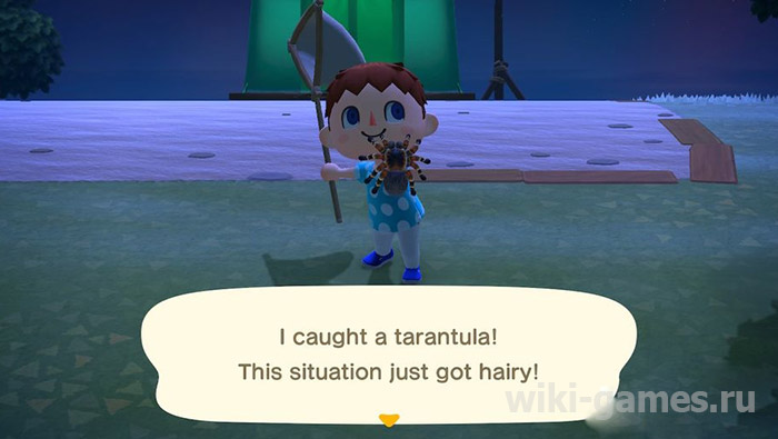 animal crossing tarantul 3
