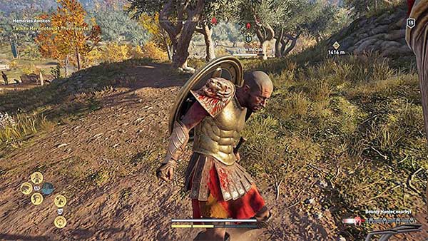 Assassins Creed Odyssey - уровень опыта.