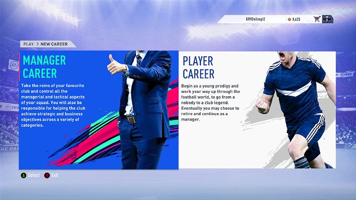 fifa 19 Карьера