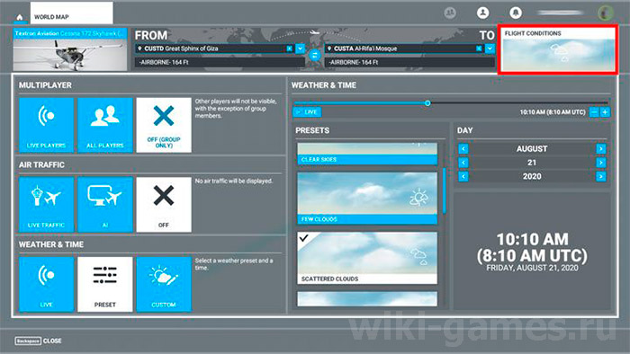Microsoft Flight Simulator fly 4