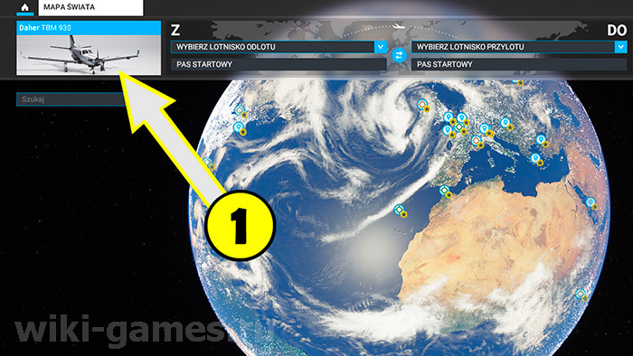 Microsoft Flight Simulator list fly 1