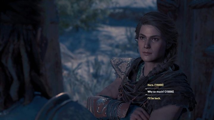 Assassins Oddysey - остров Несчастье - Кеос