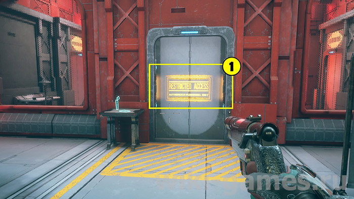 the outer worlds gologramma 1