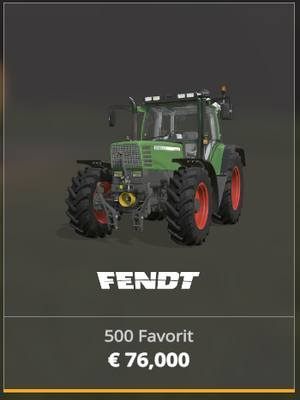 Farming Simulator 19 - Fendt 500 Favorit трактор