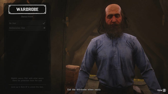 Red Dead Online смена одежды