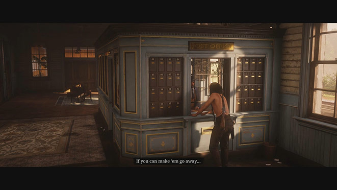 Red Dead Online почтовое отделение