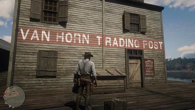 rdr 2 Торговый пост Ван Хорна