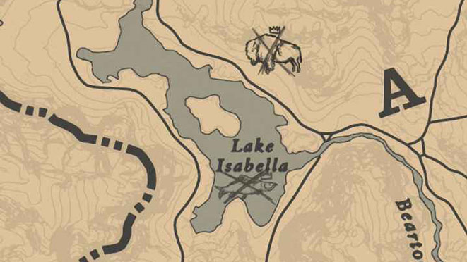 Как найти кобальтовое окаменевшее дерево Red Dead Redemption 2?