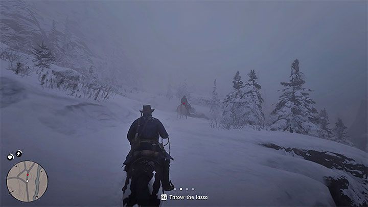 Red Dead Redemption 2 использование лассо.