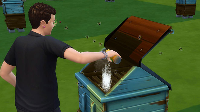 sims 4 уход за ульем