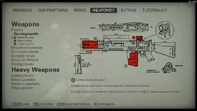 Wolfenstein II штурмовая винтовка