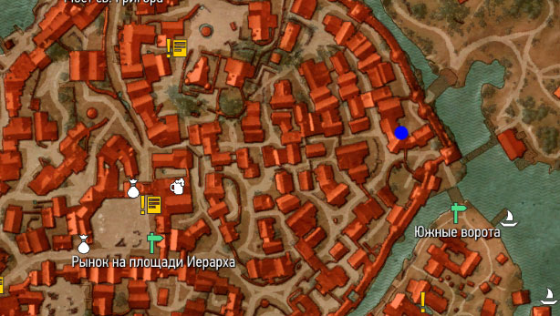 Ведьмак 3 - чертеж улучшенного стального меча школы кота