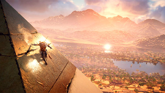 Assassins Creed Origins пирамида