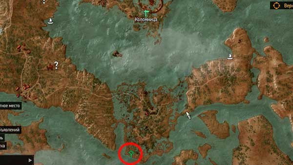 Ведьмак 3 места силы №3